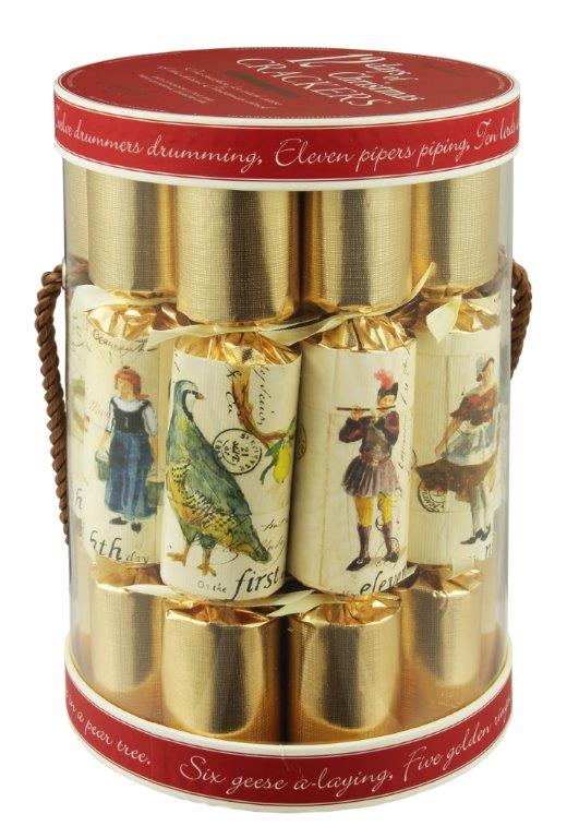 12 Days of Christmas Party Crackers