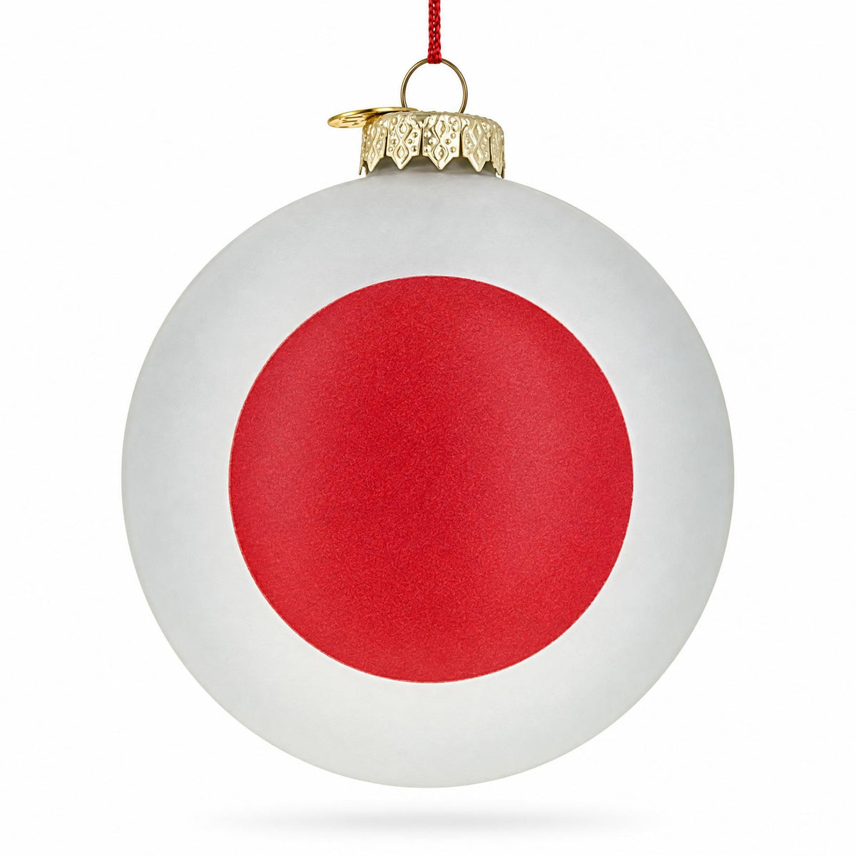 Japan Flag Travel Souvenir Kimono Torii Glass Ball Christmas Ornament