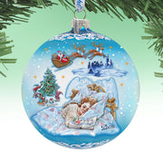 Winter Fairy Tale Dream Glass Ornament Limited Edition