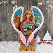 Holy Family Angel Outdoor Decor