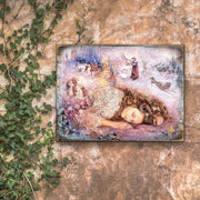 Winter Dream Fantasy Wooden Wall Art Christmas Decoration