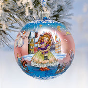 Nutcracker Fairytale Ball Glass Ornament Limited Edition by G. DeBrekht - Christmas Decor - 73854