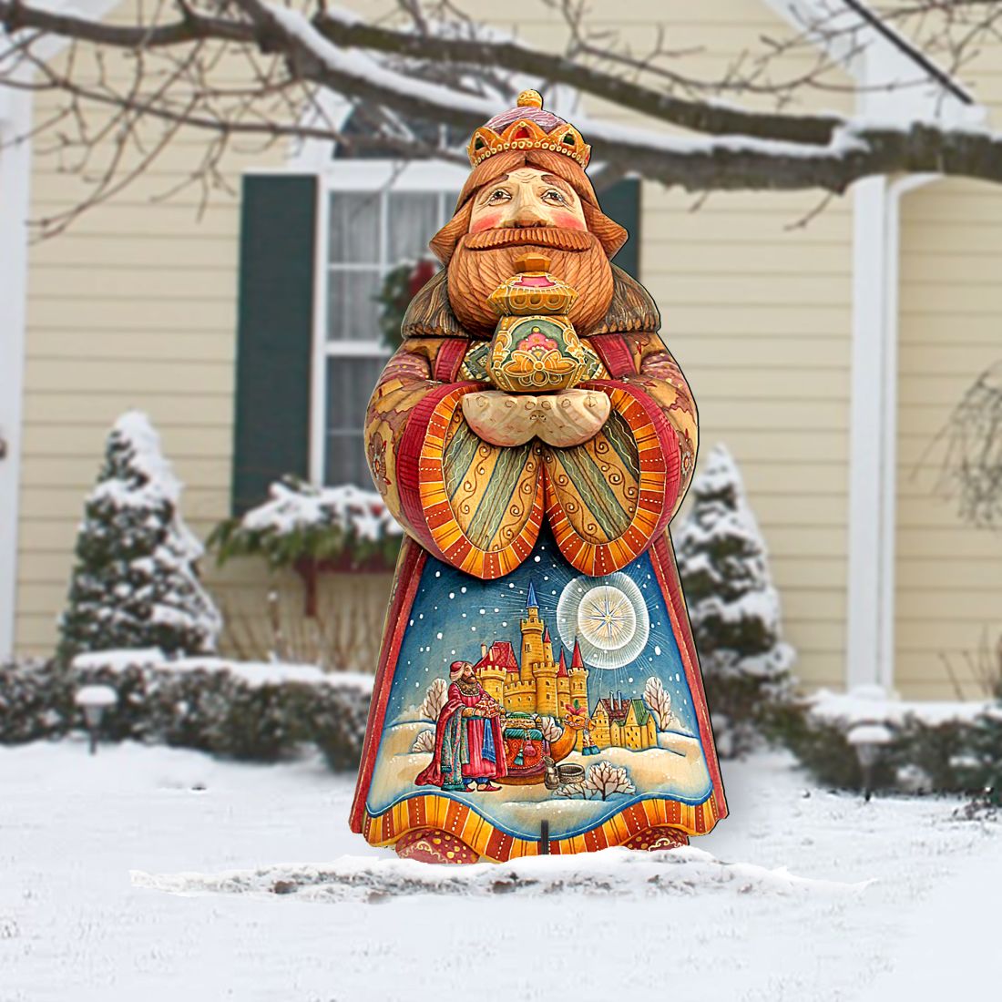 King Melchior Nativity Outdoor Decor by G. DeBrekht - Nativity Holiday Decor - 8152652F