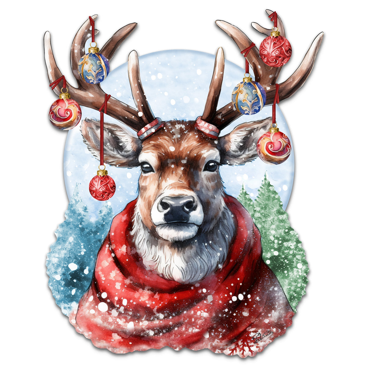 Christmas Mood Holiday Door Decor