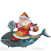 Whale Tail Christmas Outdoor Decor