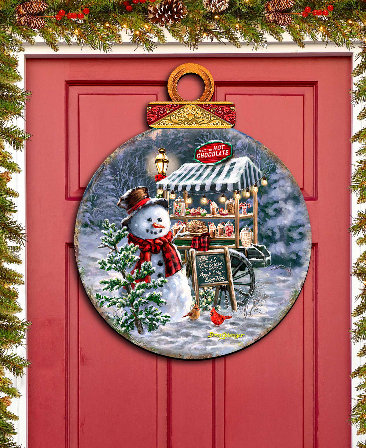 Chocolate Stand Christmas Decoration