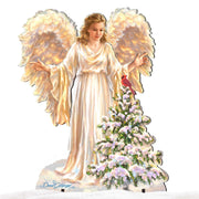 Woodland Angel Nativity Outdoor Decor