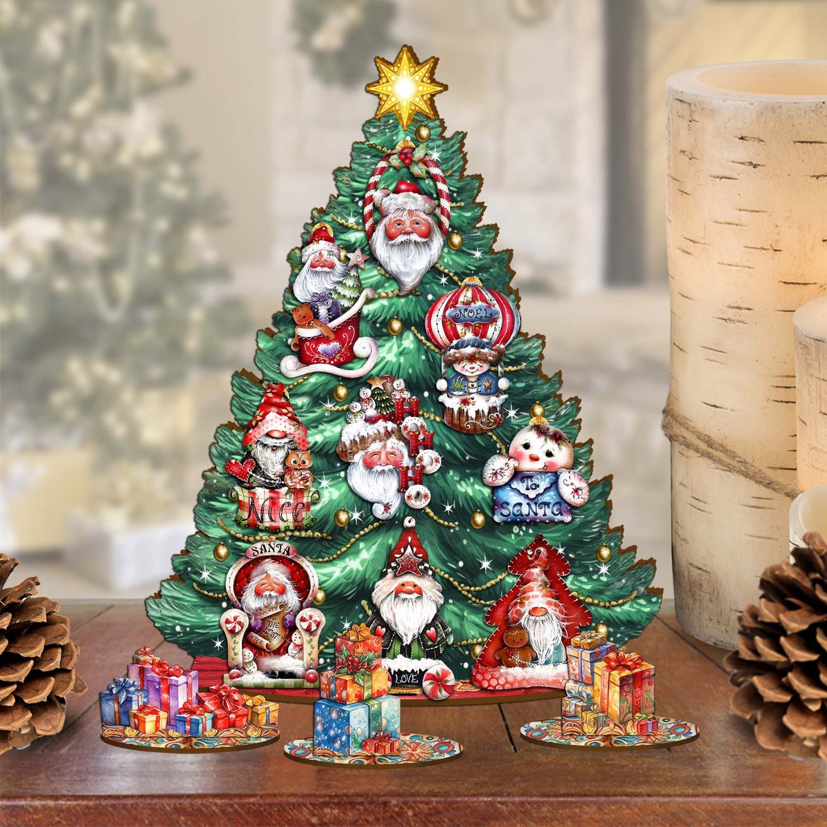 Christmas Story Christmas Tree Eco Wood Set