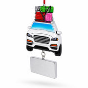 Are We There Yet Family Vacation Road Trip Car Resin Christmas Ornament