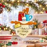 Baking Theme Rolling Pin I Dough Things Resin Christmas Ornament