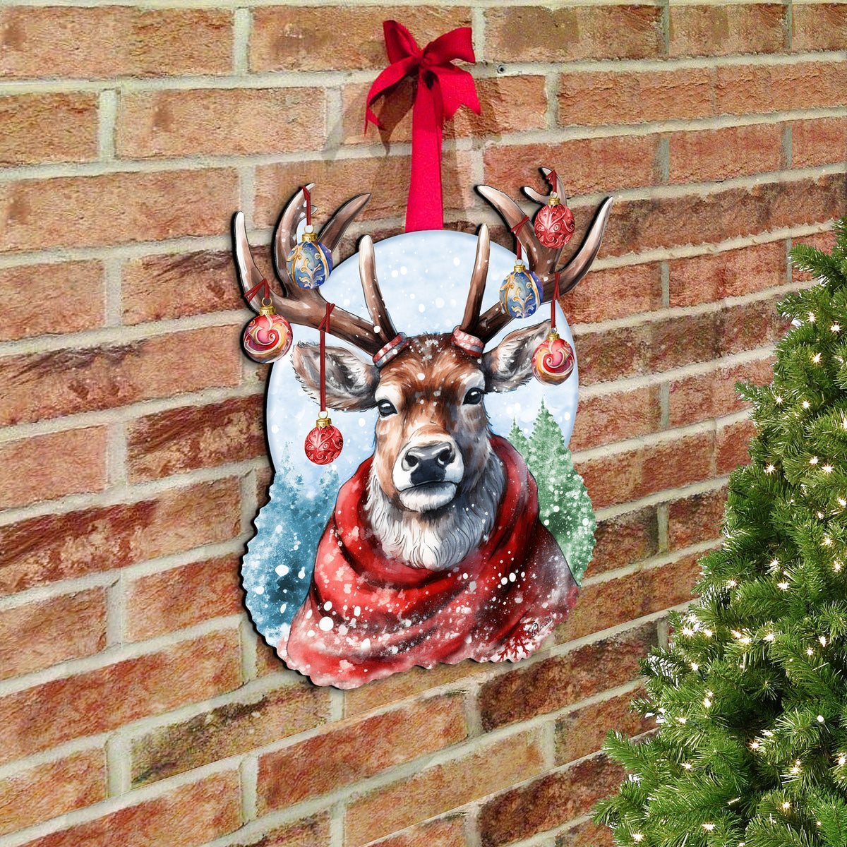 Christmas Mood Holiday Door Decor