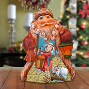 Drummer Boy Tiny Tale Santa Handcrafted Christmas Figurine