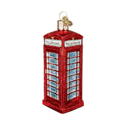 Old World Christmas English Phonebooth