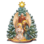 Holy Family Nativity Holiday Door Decor