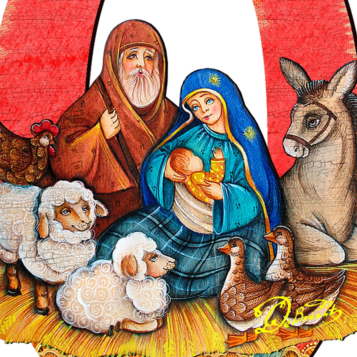 Noel Outdoor Nativity Set