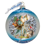 Saint Nicholas Glass Ornament Limited Edition