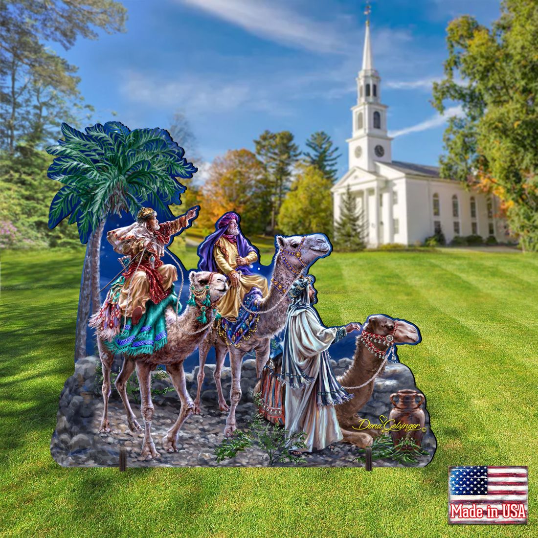 The Magic of Three Kings Nativity Outdoor Decor