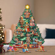 Nutcracker Christmas Tree Eco Wood Set