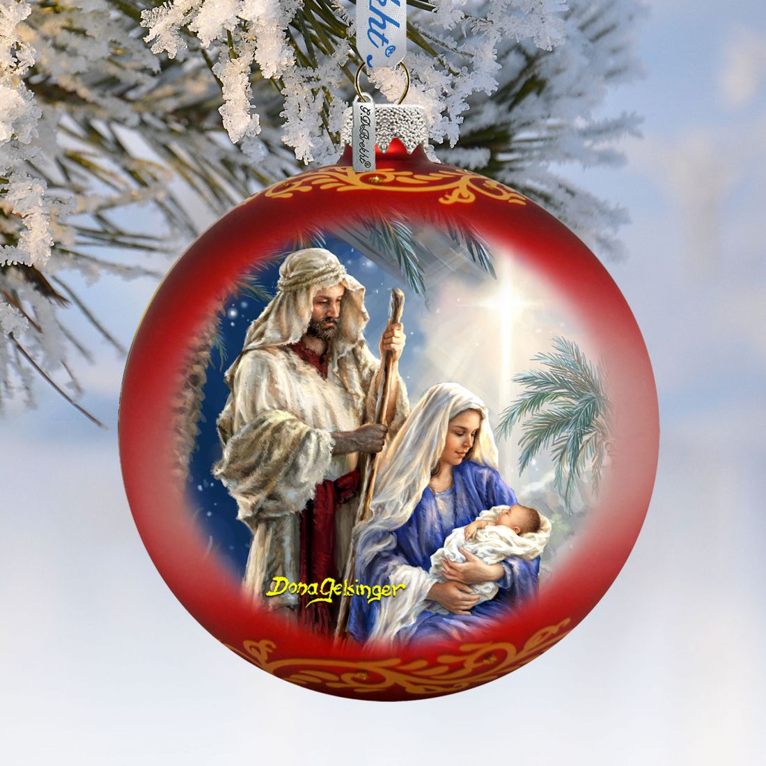 Holy Night Glass Ornament Limited Edition
