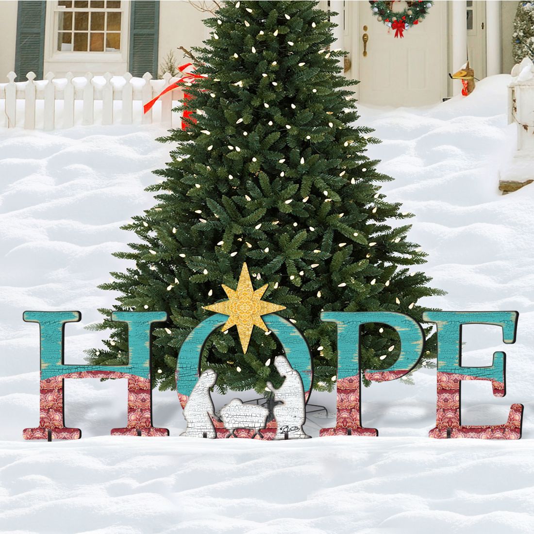 Hope Outdoor Nativity Set
