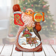 Village Sleigh Ride Tiny Tale Christmas Figurine