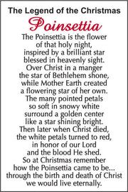 The Legend of the Christmas Poinsettia Charm