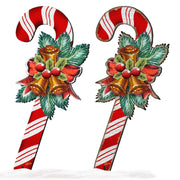 Christmas Candy Cane Holiday Outdoor Decor
