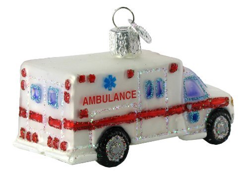 Old World Christmas Ambulance