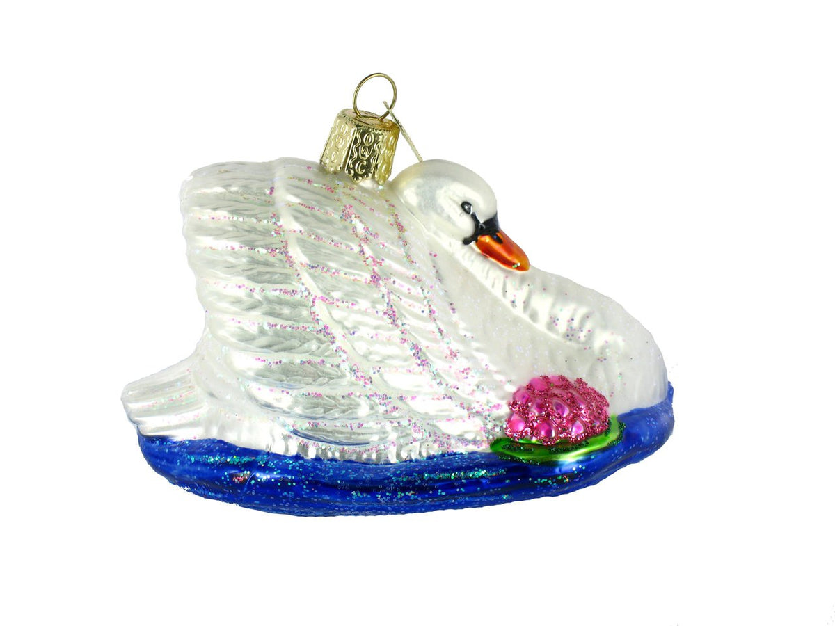 Old World Christmas Monet's Swan Ornament