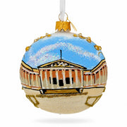 British Museum, London Glass Christmas Ornament