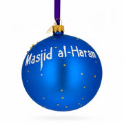Masjid al-Haram, Mecca, Saudi Arabia Glass Christmas Ornament