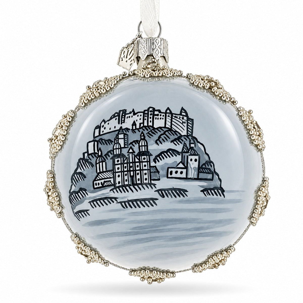 Salzburg, Austria Glass Ball Christmas Ornament