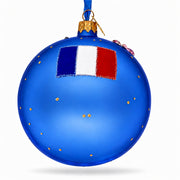 Lourdes, France Translucent Glass Ball Christmas Ornament