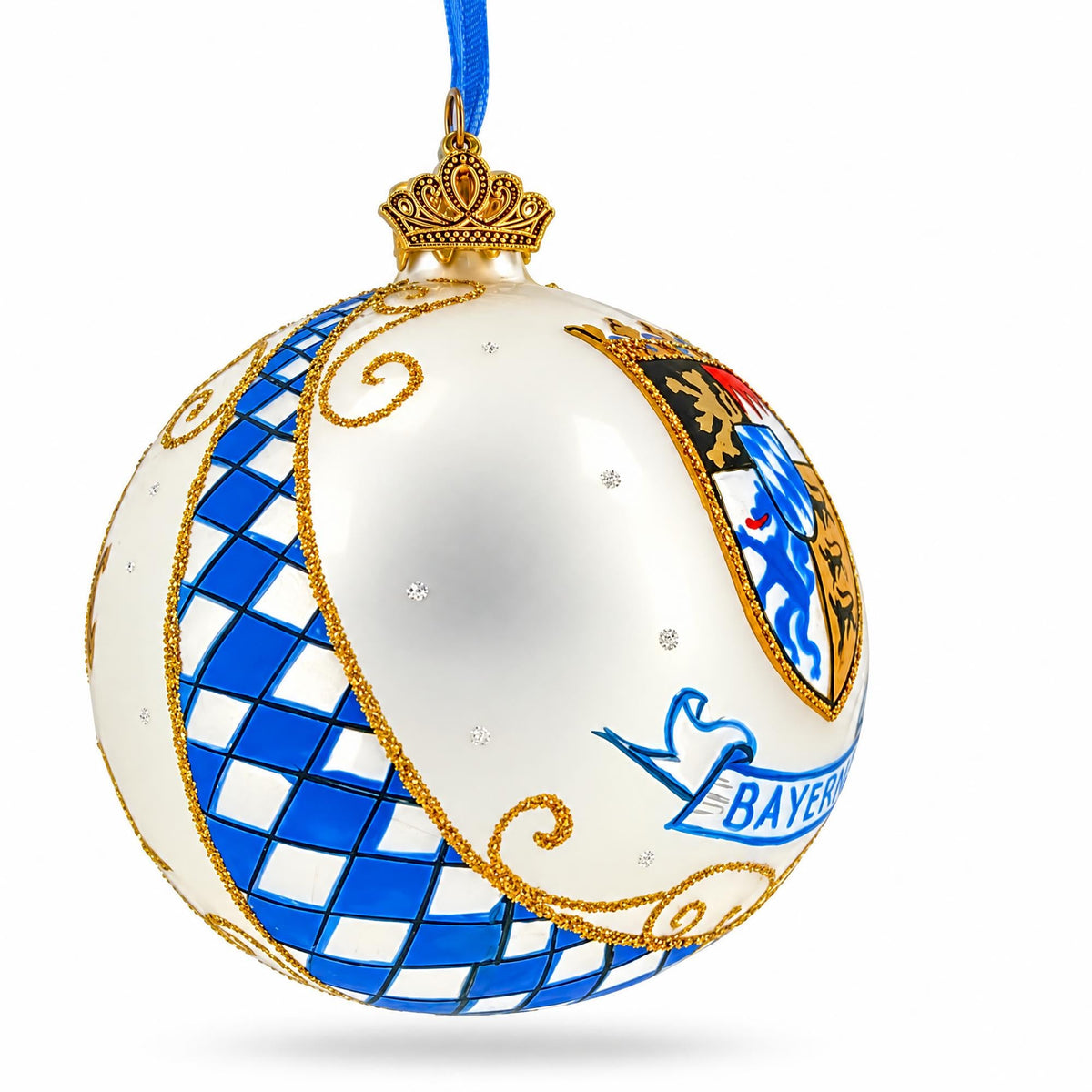Bavaria, Germany Glass Ball Christmas Ornament