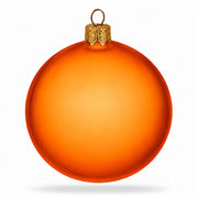 Set of 4 Translucent Gold Glass Ball Christmas Ornaments 4 Inches (020)