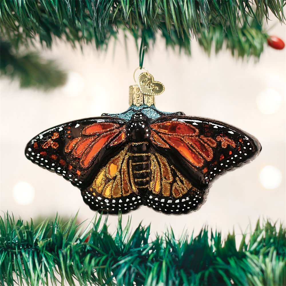 Old World Christmas Monarch Butterfly