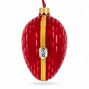 1898 Kelch Hen Royal Egg Glass Christmas Ornament 4 Inches