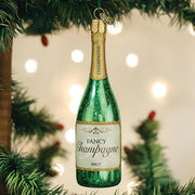 Old World Christmas Champagne Bottle Ornament