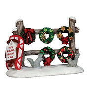 Christmas Wreaths Sale Rack