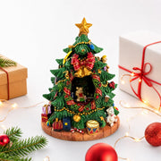 Tabletop Tree Spinning Musical Christmas Figurine