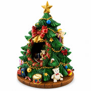 Tabletop Tree Spinning Musical Christmas Figurine