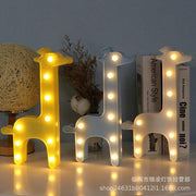 Animal Shaped Big LED Tabletop Night Light - Christmas Trees USA
