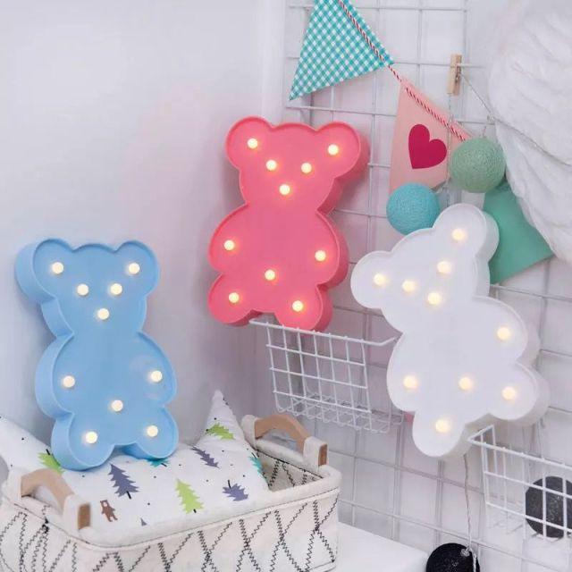 Animal Shaped Big LED Tabletop Night Light - Christmas Trees USA