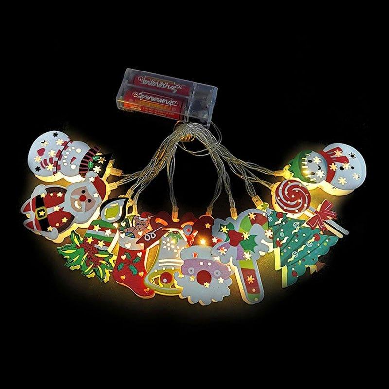 Christmas Decoration LED Light Ornaments - Christmas Trees USA