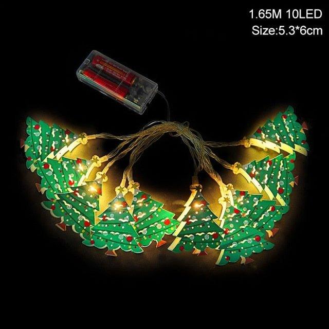 Christmas Decoration LED Light Ornaments - Christmas Trees USA