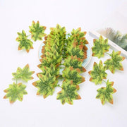 Artificial Maple Leaves For Christmas Decoration - Christmas Trees USA