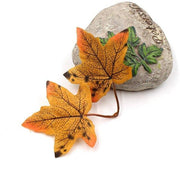 Artificial Maple Leaves For Christmas Decoration - Christmas Trees USA