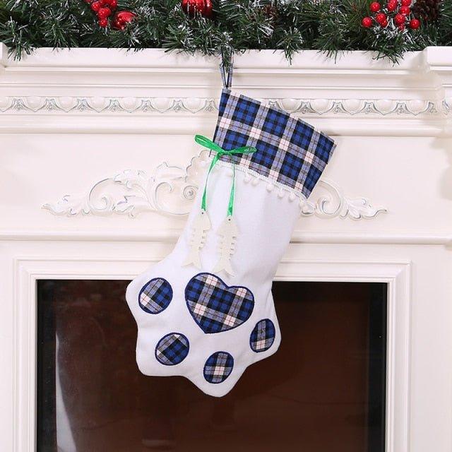 Christmas Deer Printed Stocking - Christmas Trees USA