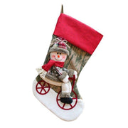 Christmas Deer Printed Stocking - Christmas Trees USA