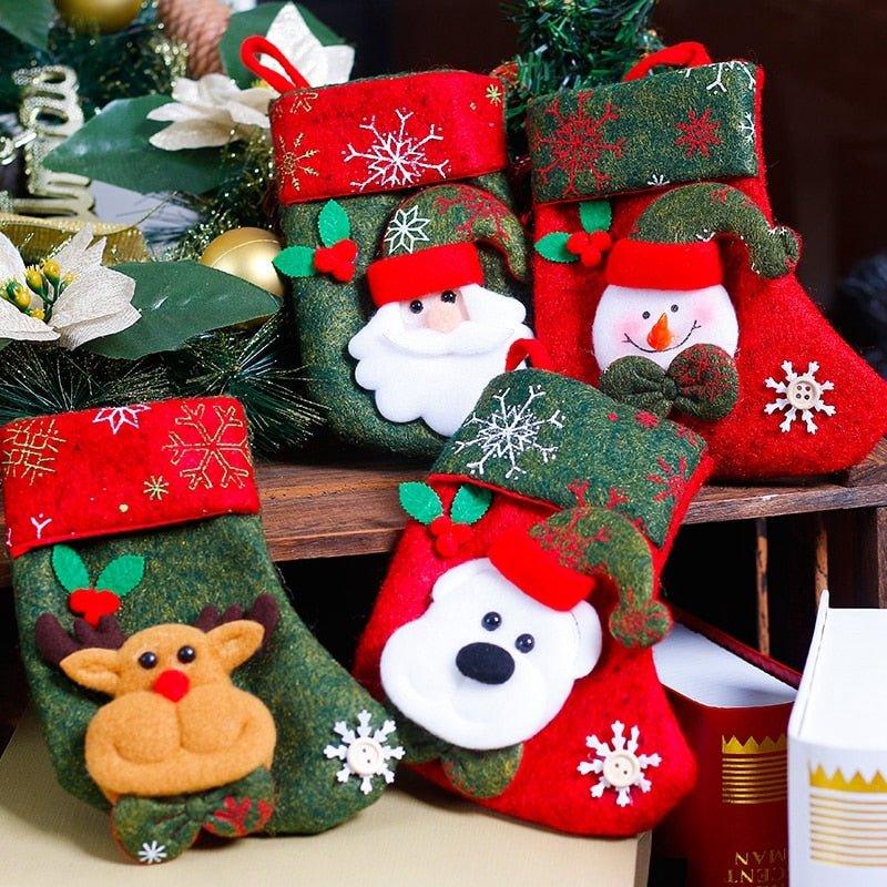 Christmas Decoration Stockings Candy Socks - Christmas Trees USA